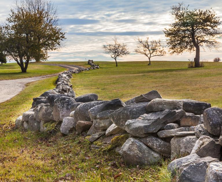 Good fences make god neighbors (photo illustrating boundaries)